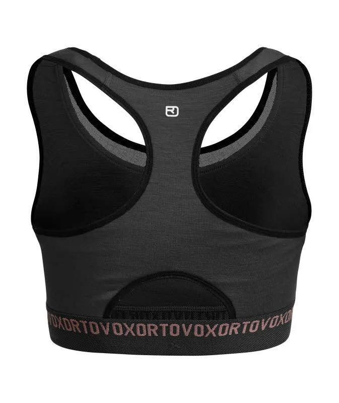 Ortovox 185 ROCK’N’WOOL SPORT TOP Damen Sport-BH schwarz