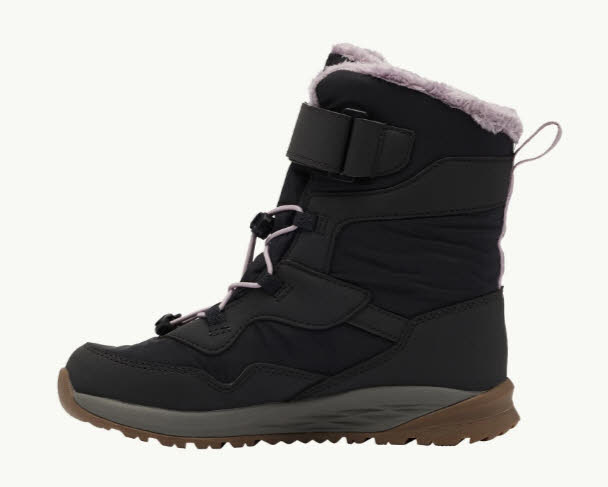 Jack Wolfskin Polar Bear-g Texapore High Vc K Winterstiefel Kinder schwarz