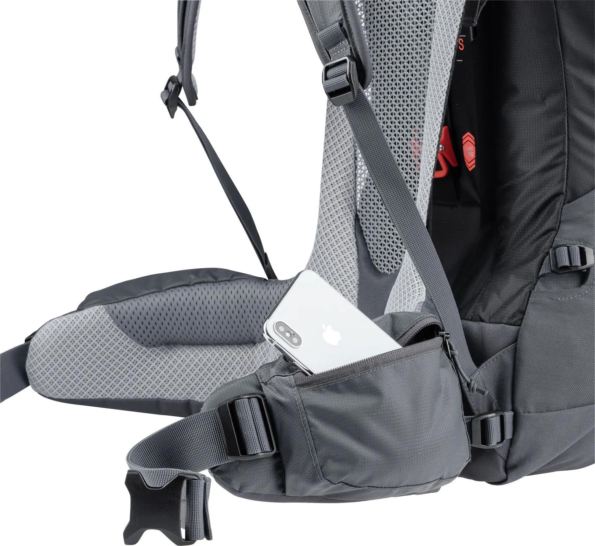 Deuter Futura Air Trek 50 + 10 Unisex Wanderrucksack Trekkingrucksack black/graphite NEU