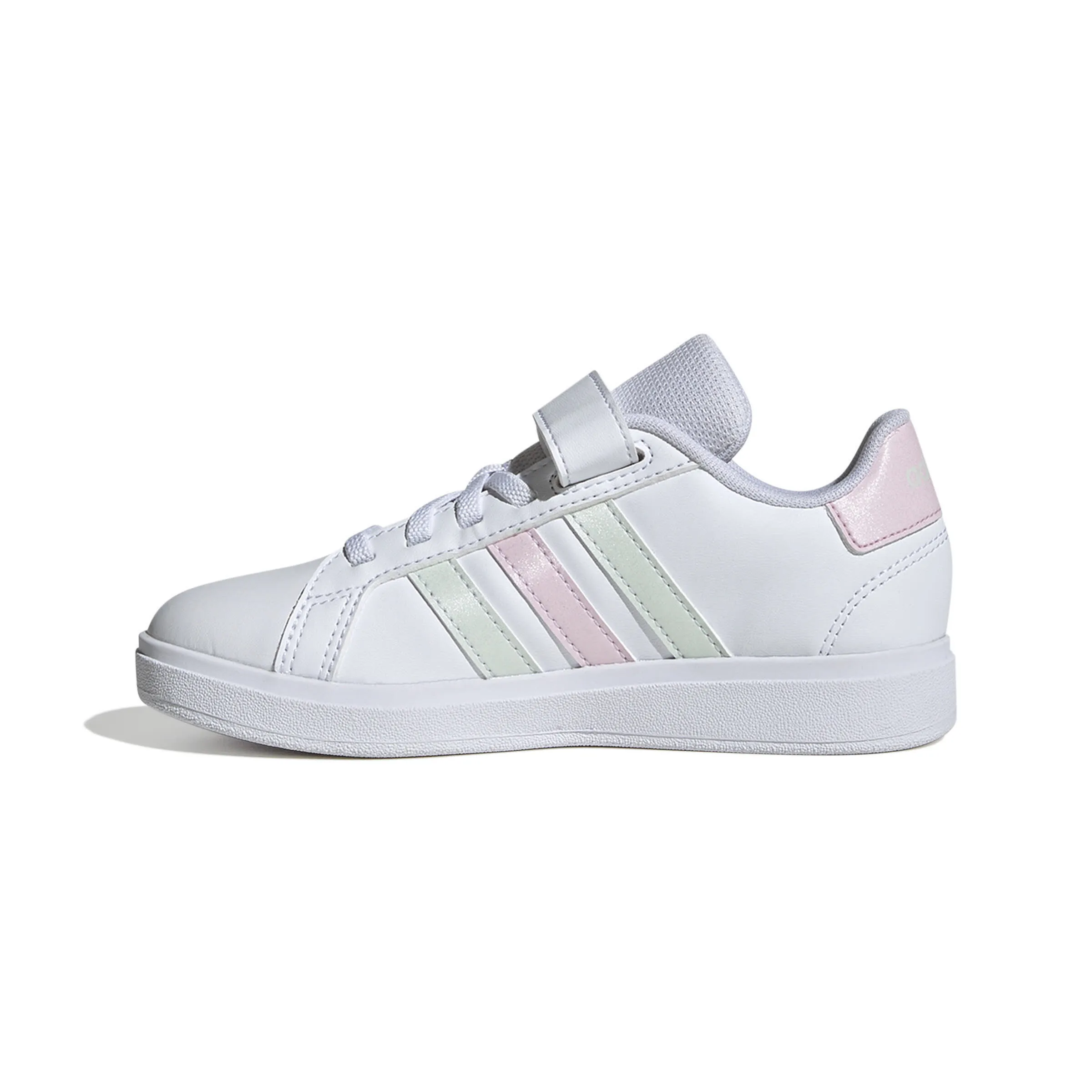 adidas Grand Court 2.0 Kids Schuh Mädchen Sneaker weiß/pink