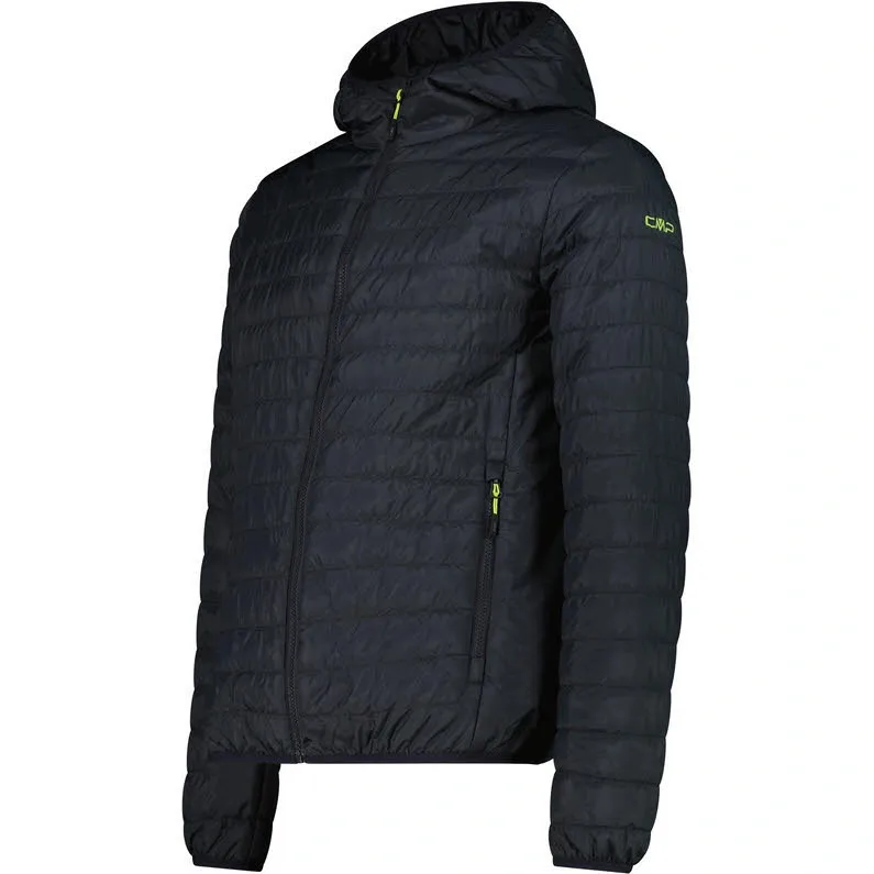 CMP JACKET FIX HOOD Herren  Steppjacke  Kunstfaserjacke ANTRACITE-MELA