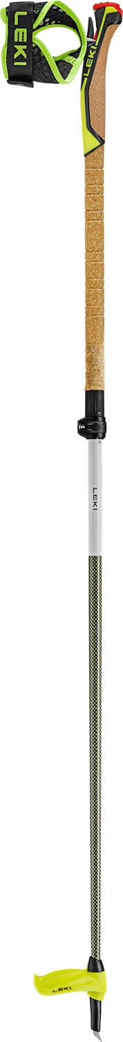 Leki Mezza Vario TR Unisex Skitouren Stöcke verstellbar Vario grau/gelb