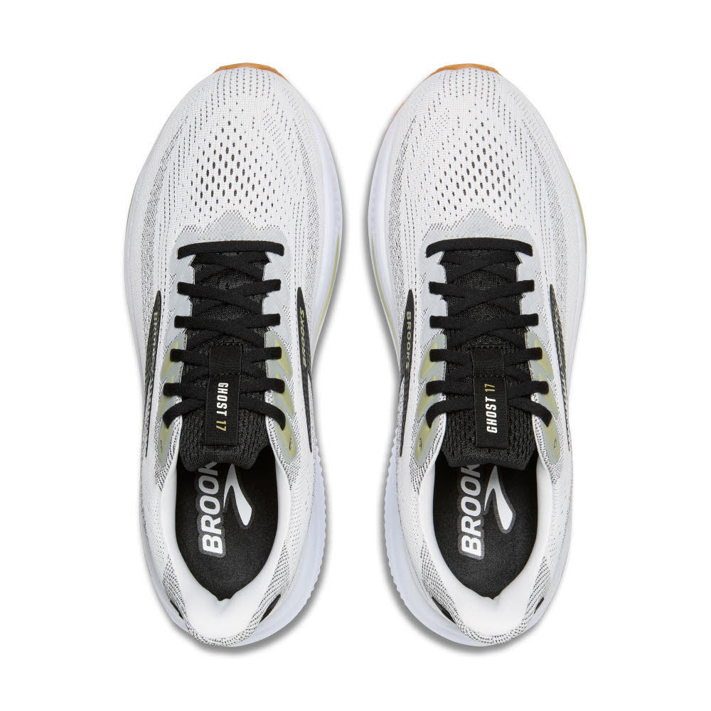 Brooks Ghost 17 Herren Laufschuhe Joggingschuhe white/black/tea