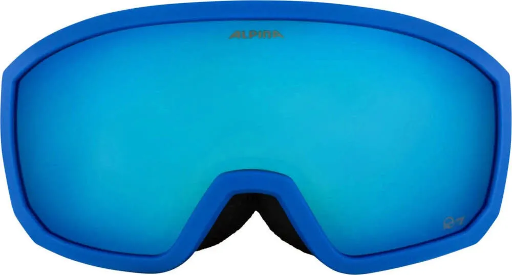 Alpina SCARABEO JR. Q-LITE Kinder Skibrille Snowboardbrille blue matt