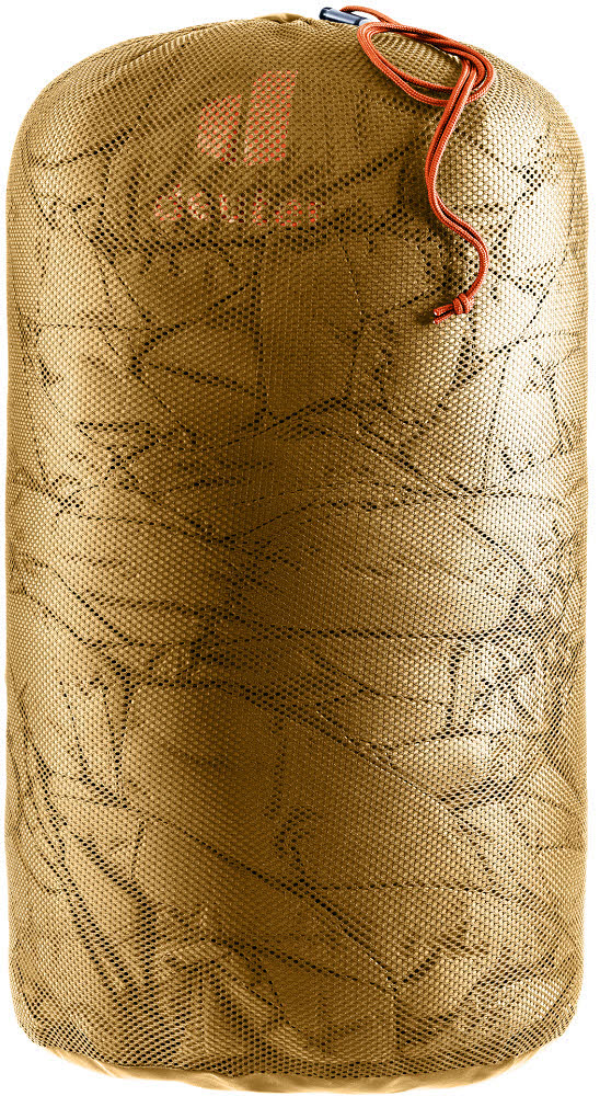 Deuter Exosphere -11° Unisex Kunstfaserschlafsack Schlafsack Camping Zeltausrüstung almond/paprika