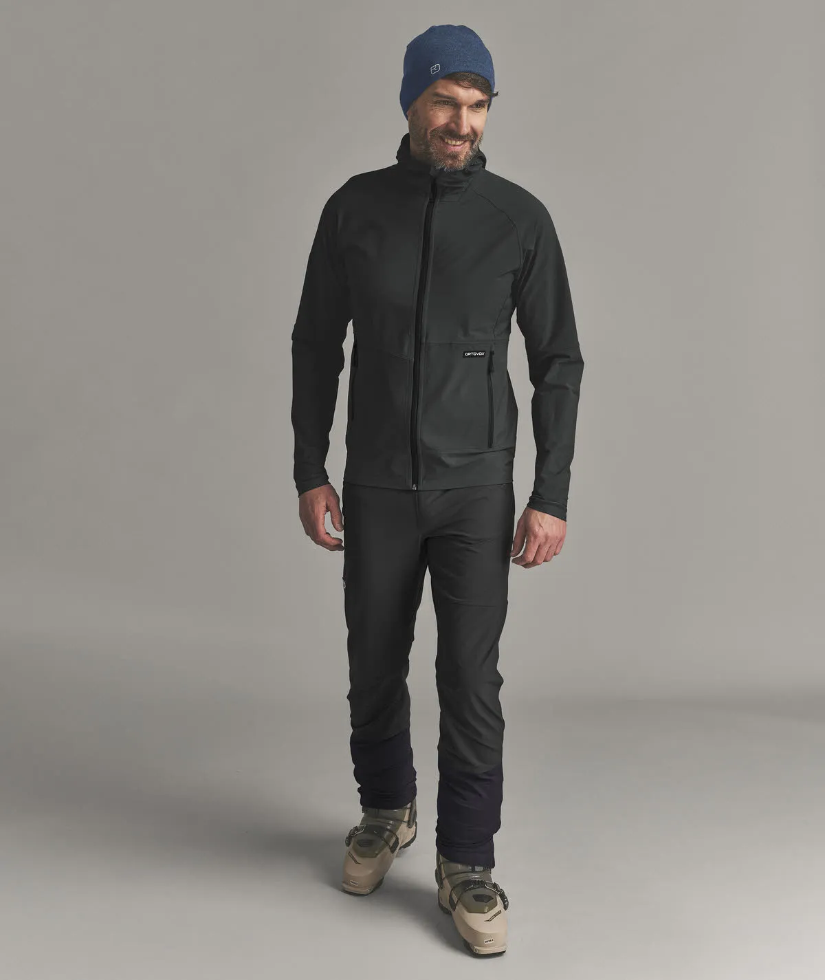Ortovox Venet Softshell trekkinghose gefüttert Herren schwarz