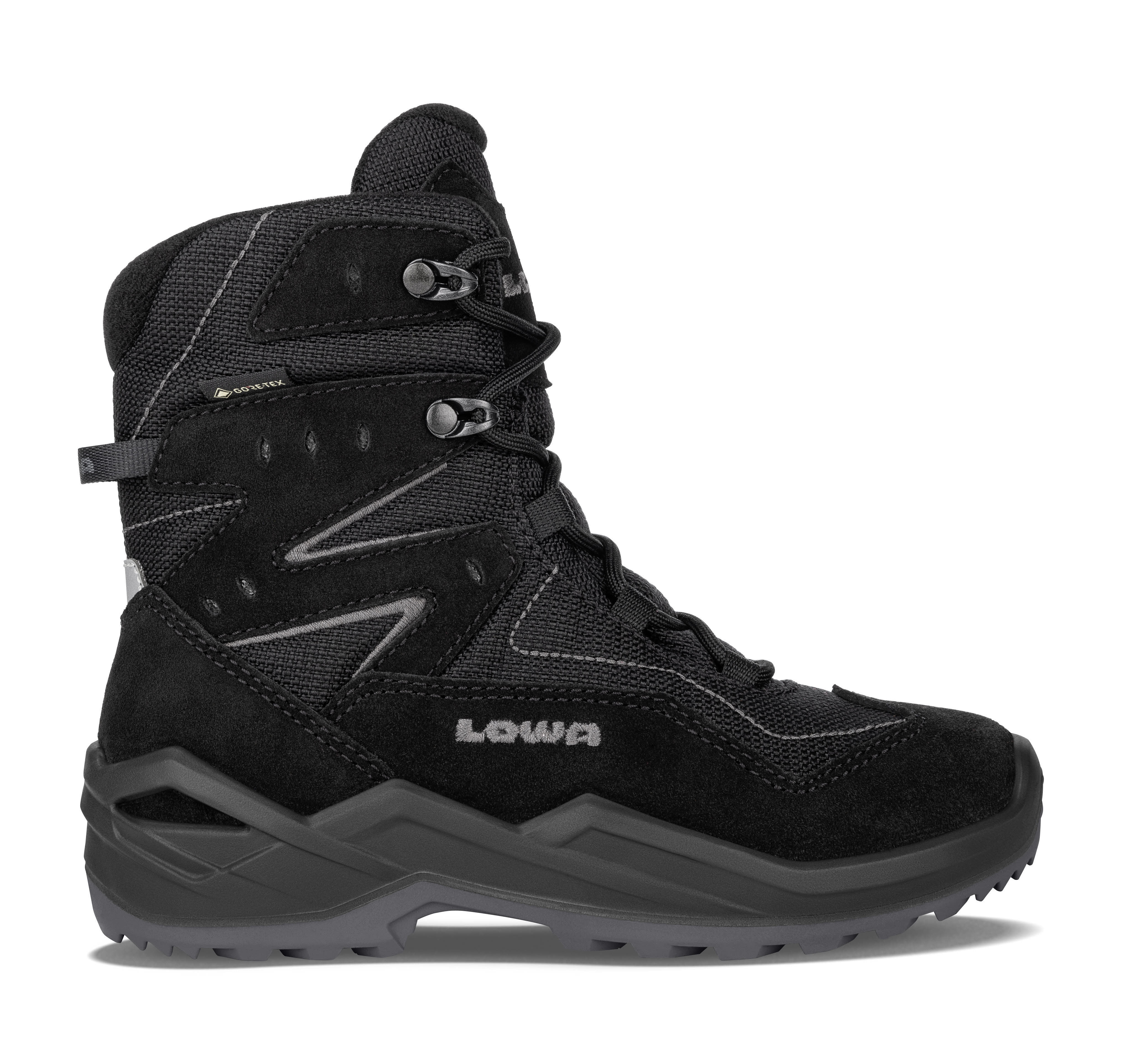 Lowa Lino GTX Winterstiefel gefüttert Kinder schwarz