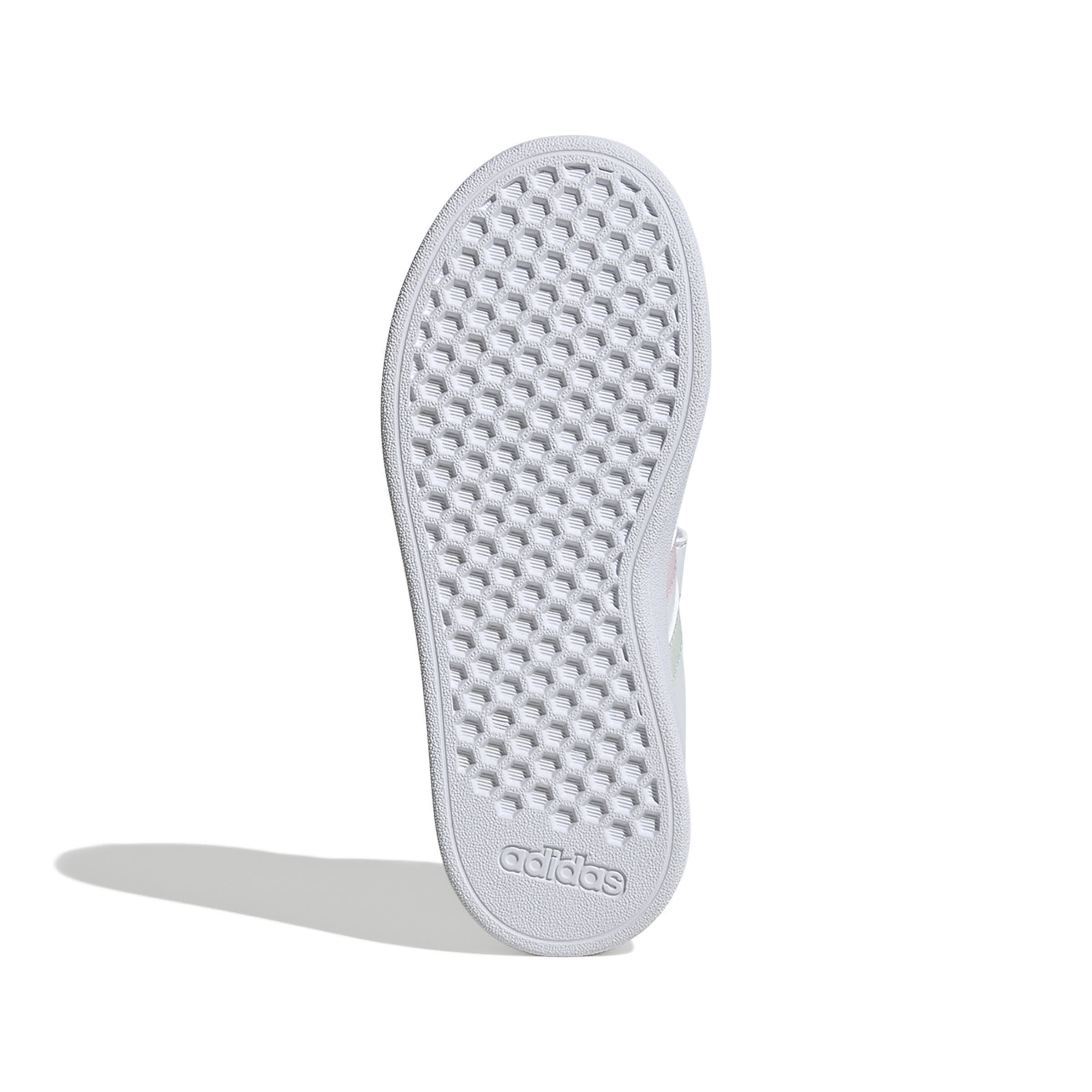adidas Grand Court 2.0 Kids Schuh Mädchen Sneaker weiß/pink