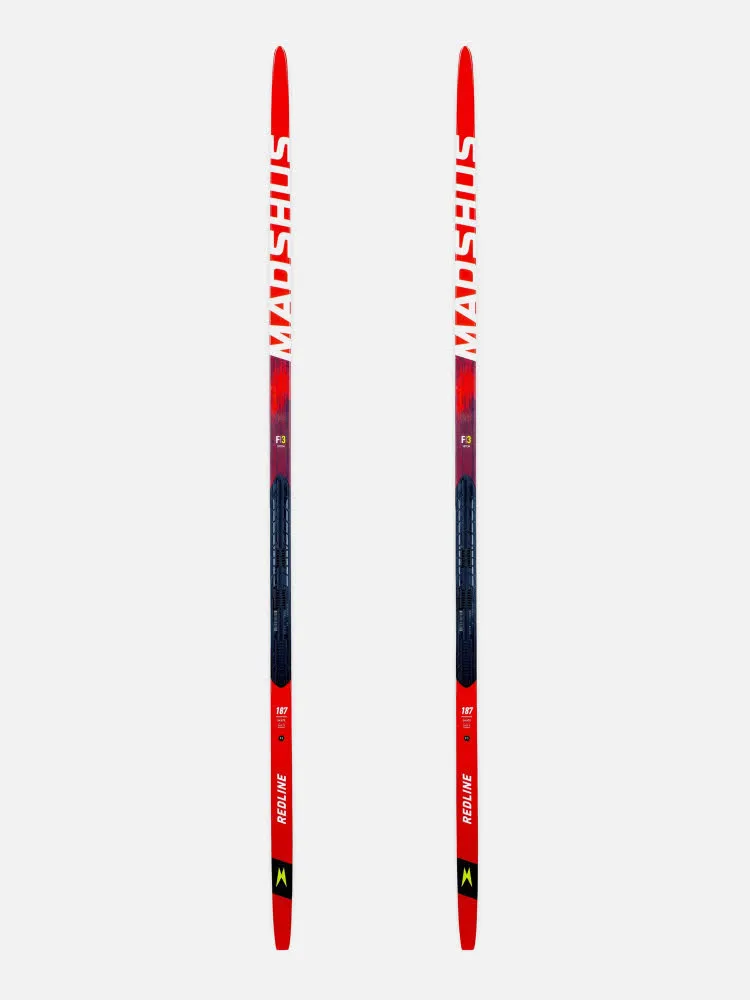 Madshus REDLINE SKATE F3 Skatingski ohne Bindung rot