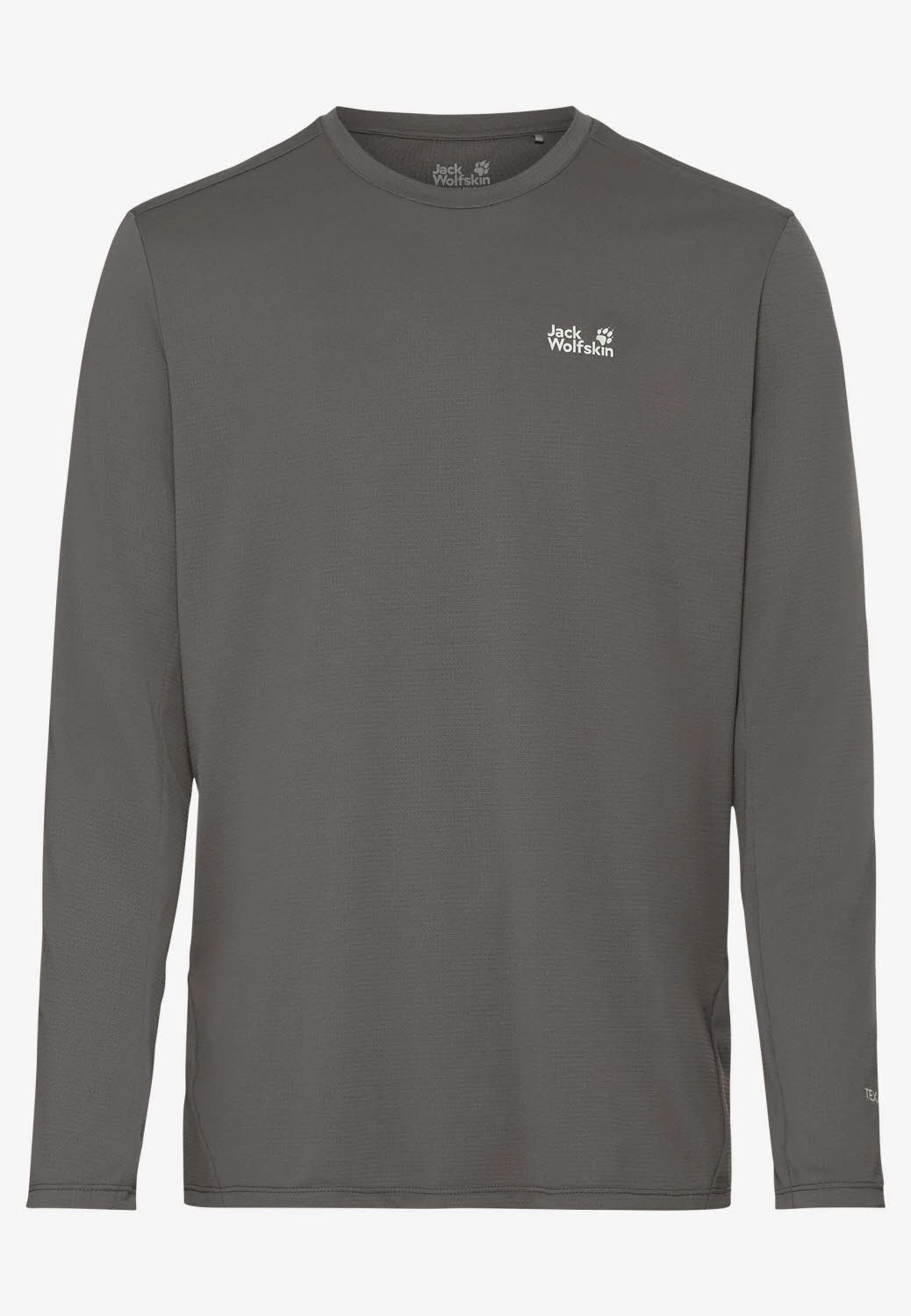 Jack Wolfskin PRELIGHT SUNCOOL LS M Herren Sweatshirt Longsleeve flint