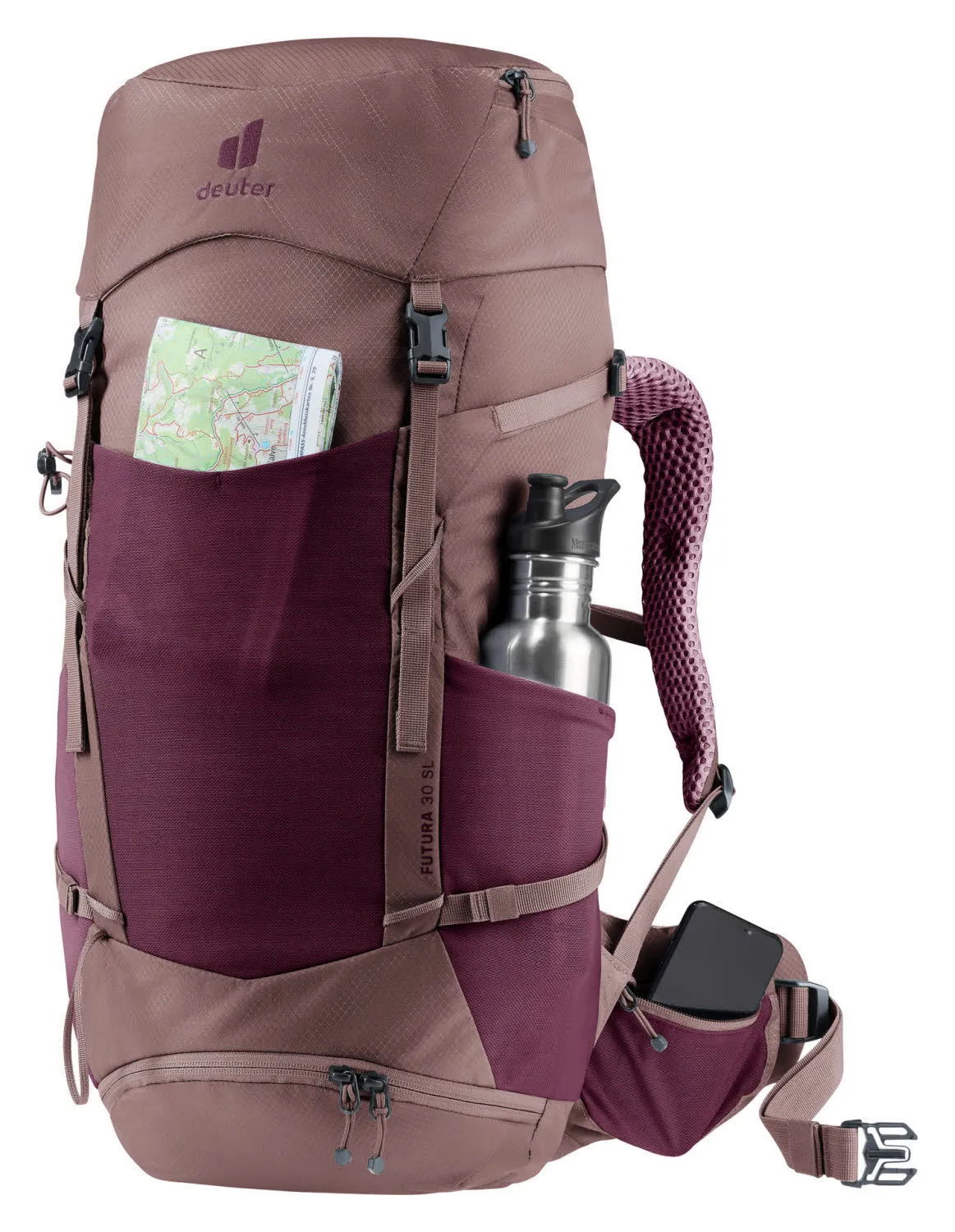 Deuter Futura 30 SL Damen Wanderrucksack Trekkingrucksack lila