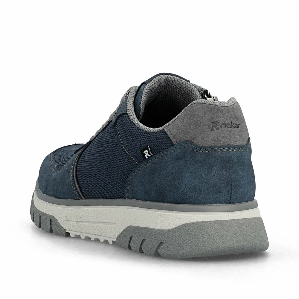 Rieker Herren Sneaker Low blau