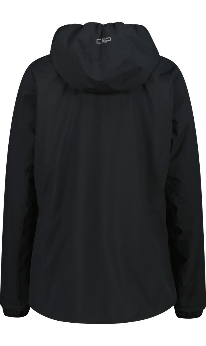 CMP WOMAN JACKET FIX HOOD Damen Winterjacke Kapuzenjacke antracite