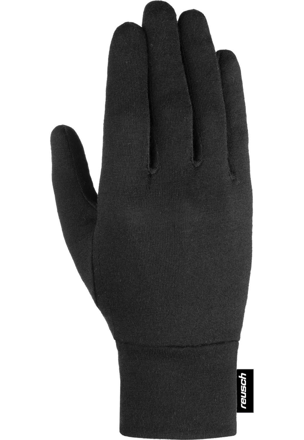 Reusch Merino Wool Conductive Herren Winterhandschuh Schwarz