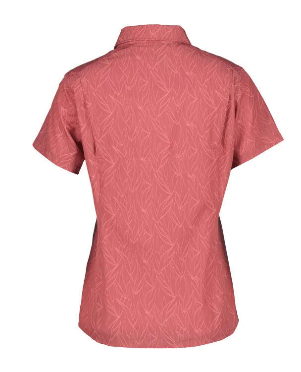 Icepeak Bovina Kurzarmhemd Bluse Damen hellrot