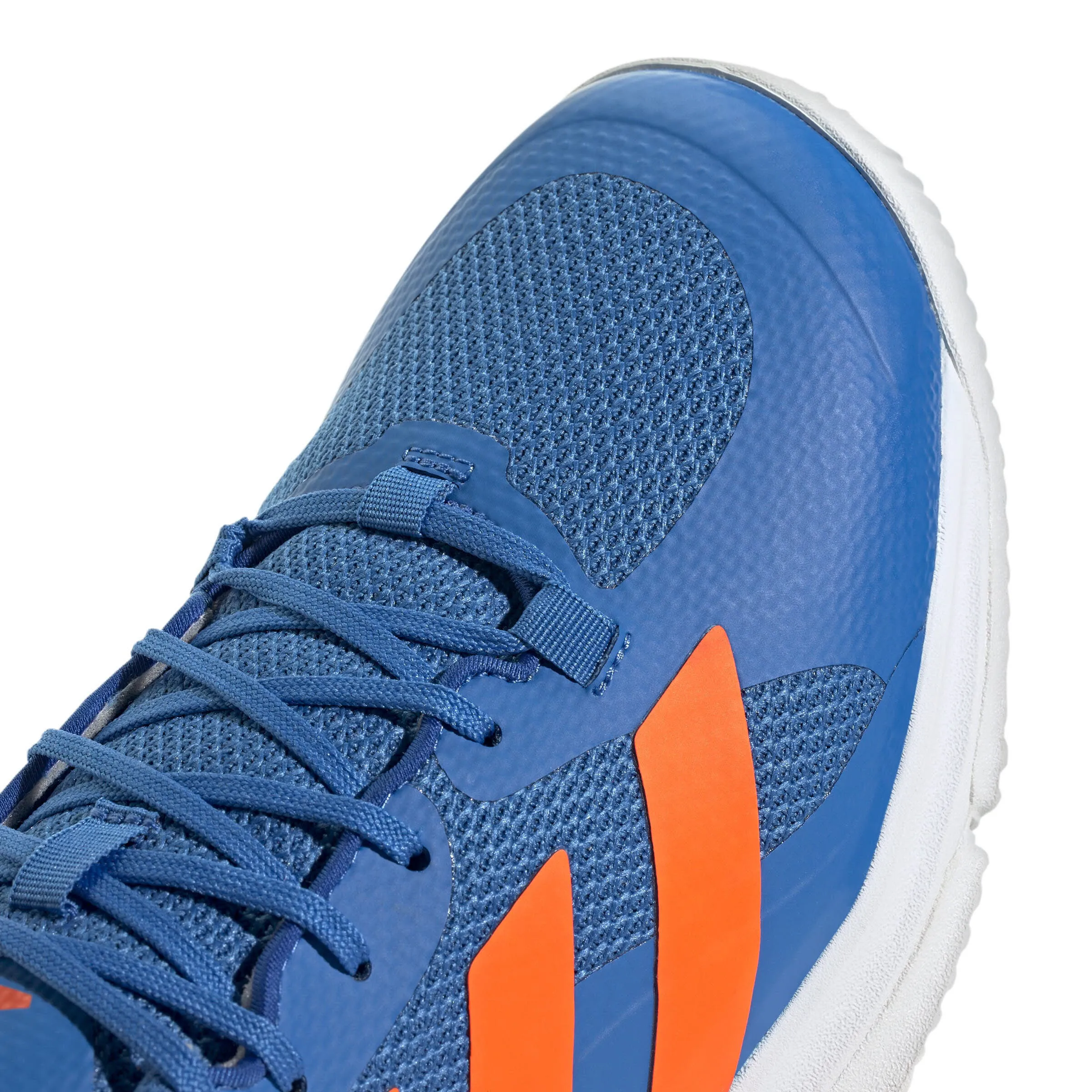 adidas Court Team 2.0 Herren Hallenschuhe Sportschuhe blau/weiß/orange