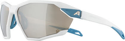 Alpina TWIST SIX Q Unisex Sportbrille Quattroflex weiß
