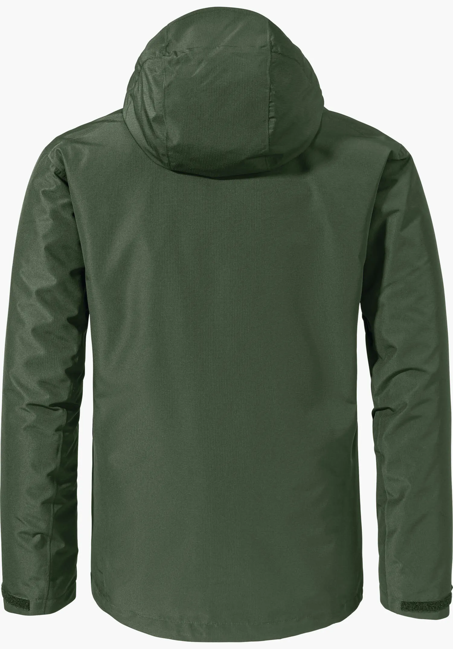 Schöffel Okere Herren 3in1 Wanderjacke Kombijacke Kapuzenjacke grün