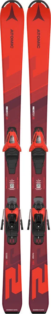 Atomic REDSTER J2 (130-150cm) + Colt 7 GW Kinderski Alpin Ski 24/25 rot