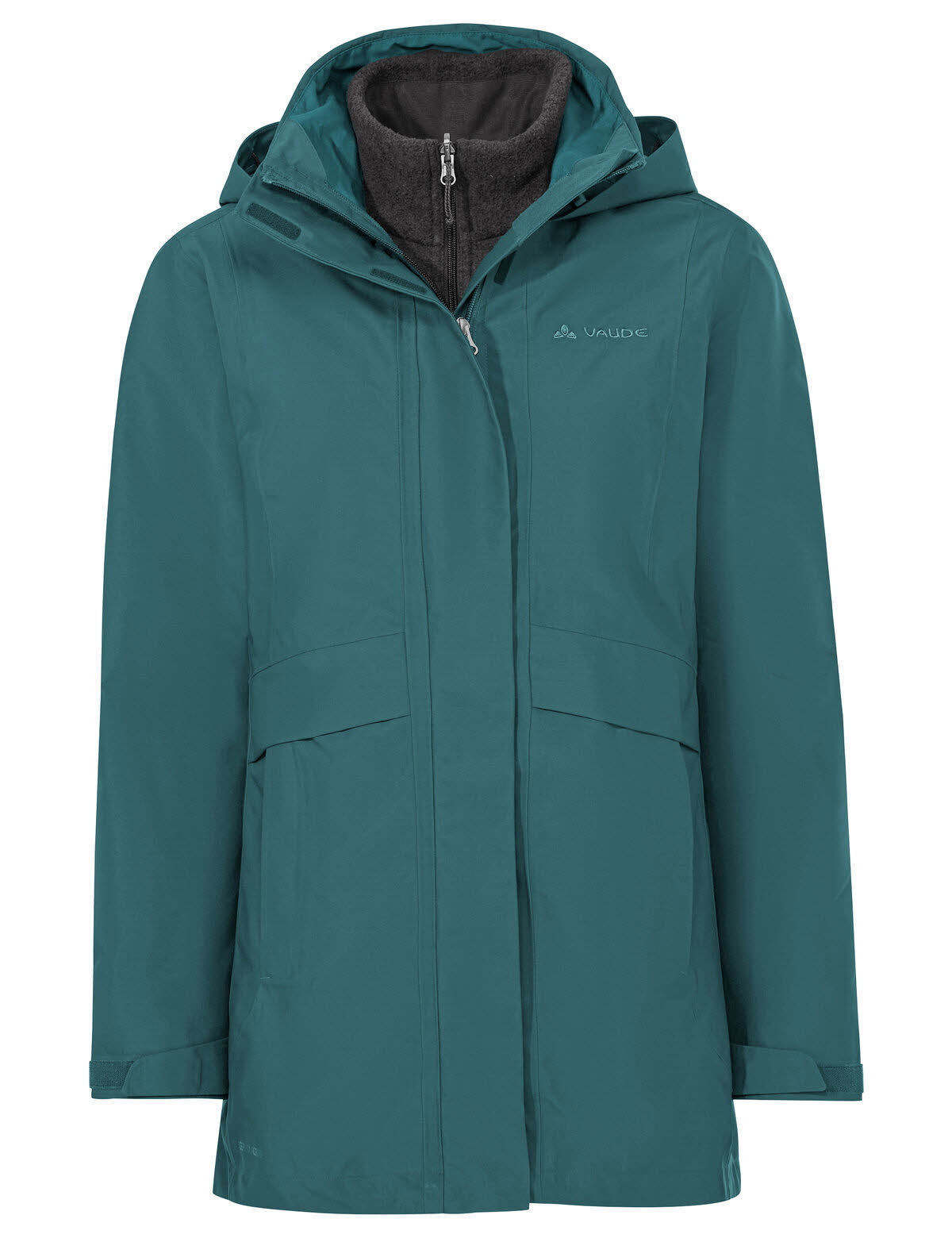 Vaude Idris IV Damen Kombijacke Winterjacke dark fjord green