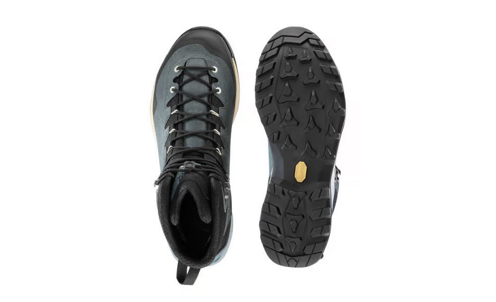 LOWA® EXPLORER GTX MID Herren Wanderschuhe Trekkingschuhe Mid schieferblau/schwarz