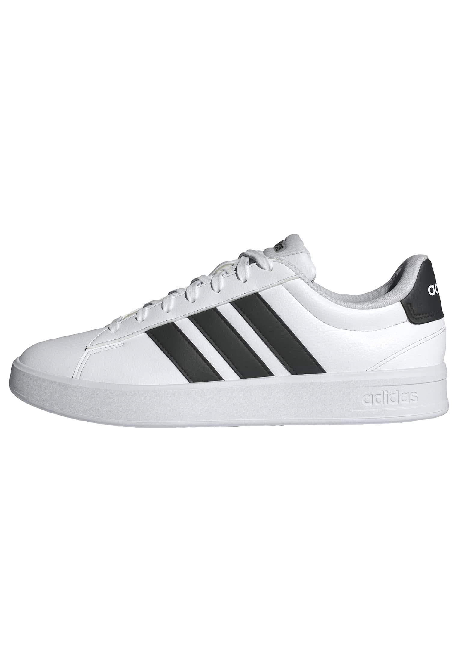 adidas Grand Court 3.0 Herren Sneaker Halbschuh weiß