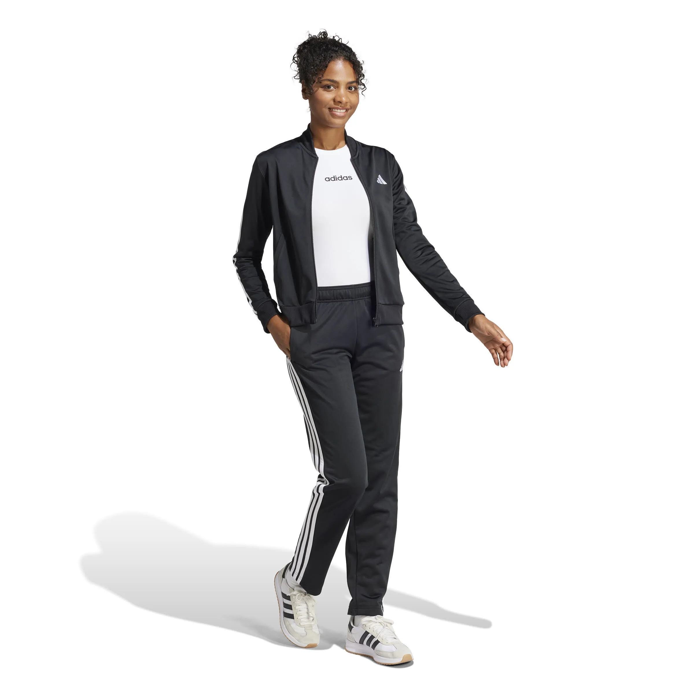 Adidas Dayready Trainingsanzug Damen schwarz