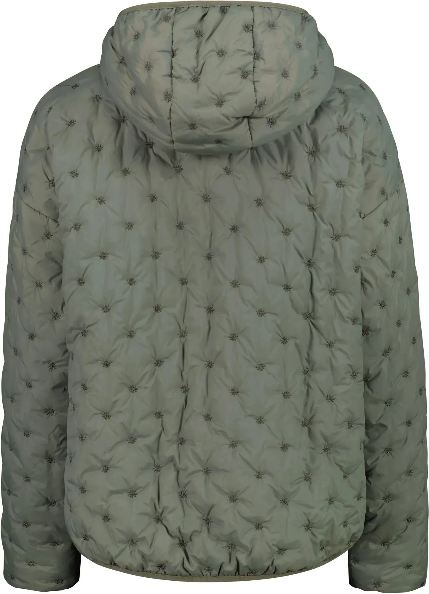 CMP WOMAN JACKET FIX HOOD Damen Freizeitjacke Daunenjacke grün