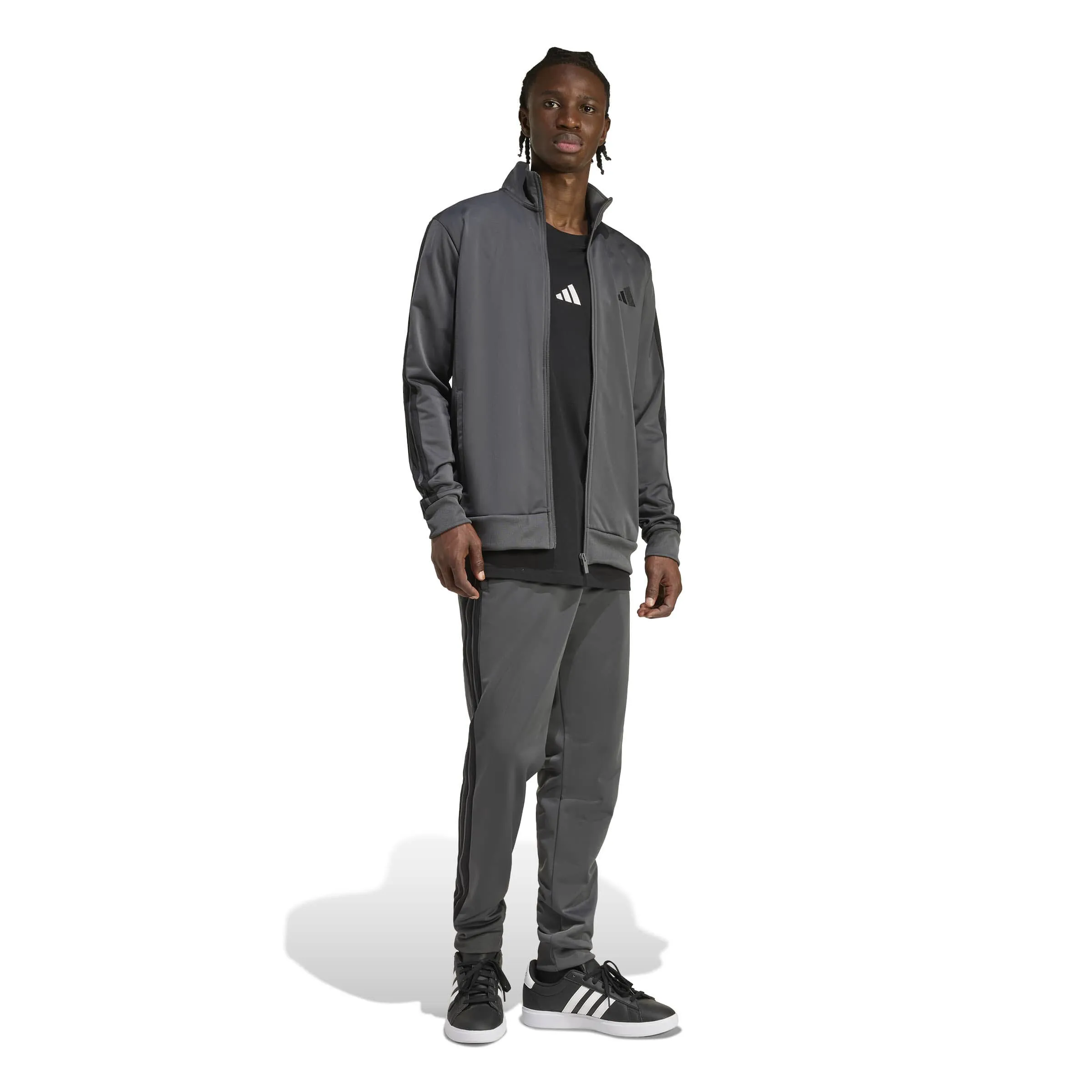 Adidas Trainingsanzug Herren grau