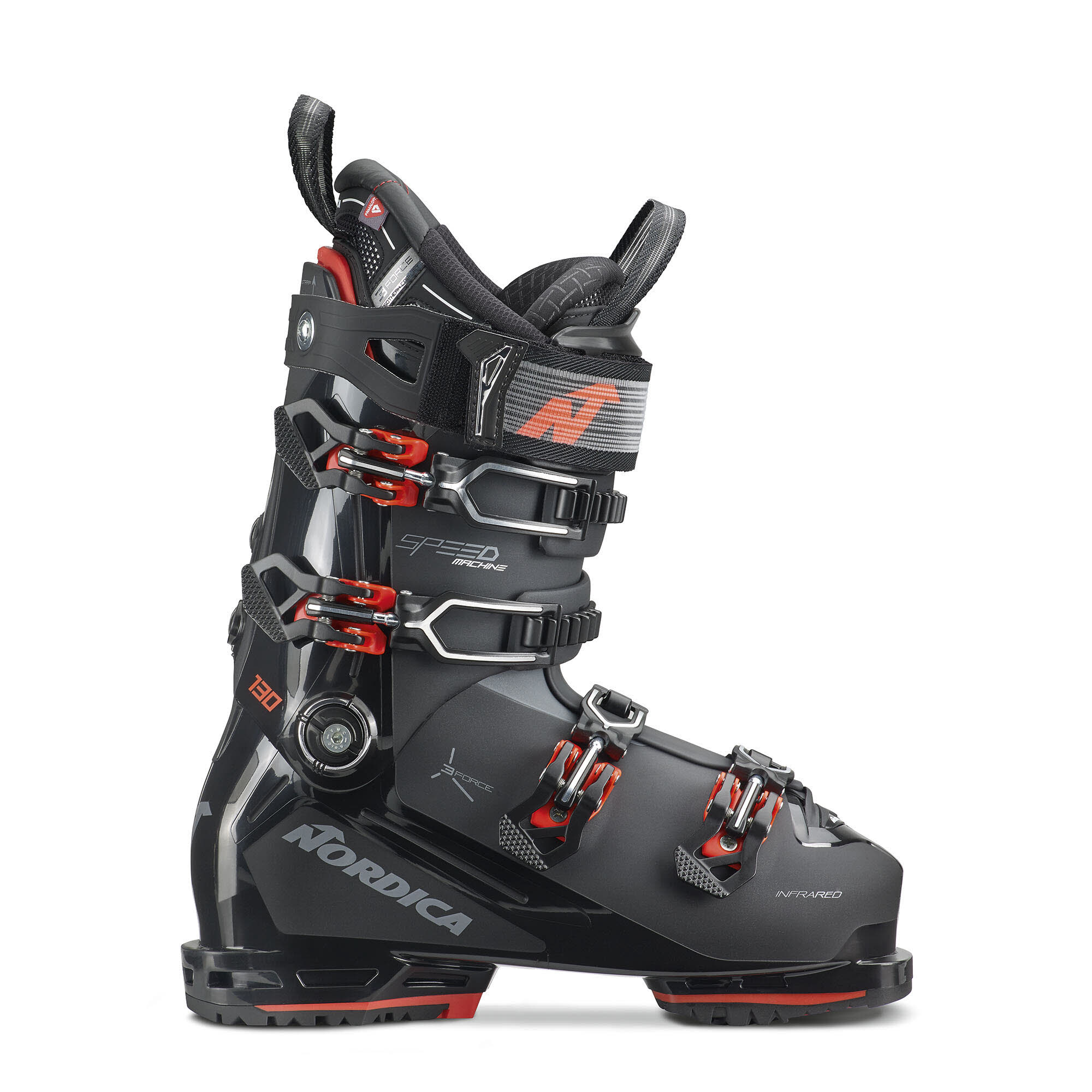 Nordica Speedmachine 3 130 (GW) Herren All-Mountain-Skischuhe schwarz Größe: 26½