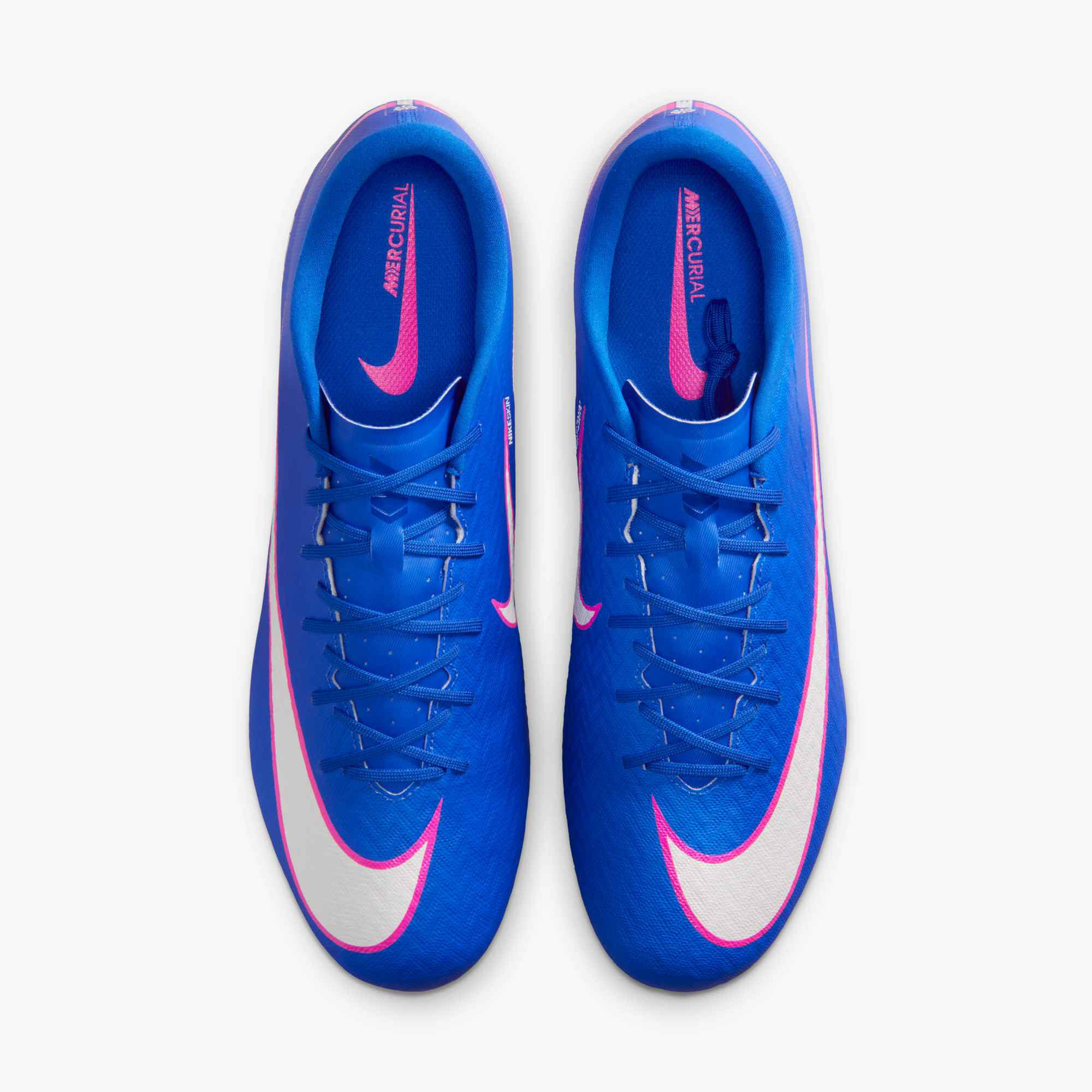 Nike Mercurial Vapor 16 Academy Unisex Fußballschuhe Stollenschuhe blau/weiß