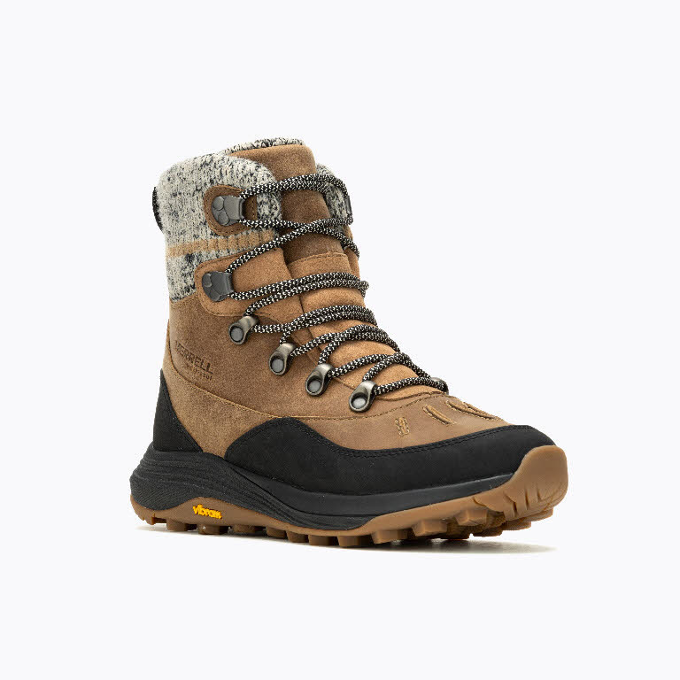 Merrel Damen Siren 4 Thermo Mid Zip WP Winterstiefel hellbraun