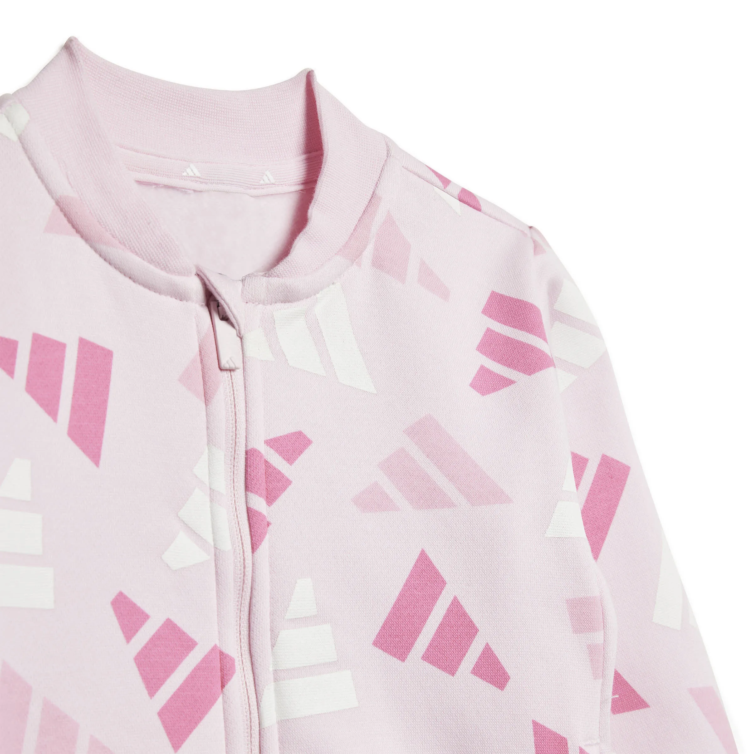 adidas Seasonal Essentials Logo Celebration Kids Trainingsanzug Kinder rosa