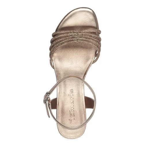 Tamaris Damen Sandalette Sandale ROSE GLAM rose