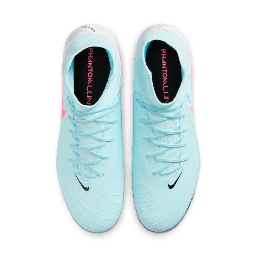 Nike Phantom Luna 2 Academy MG High- Cleats Fußballschuhe Sockenschuh Herren türkis blau