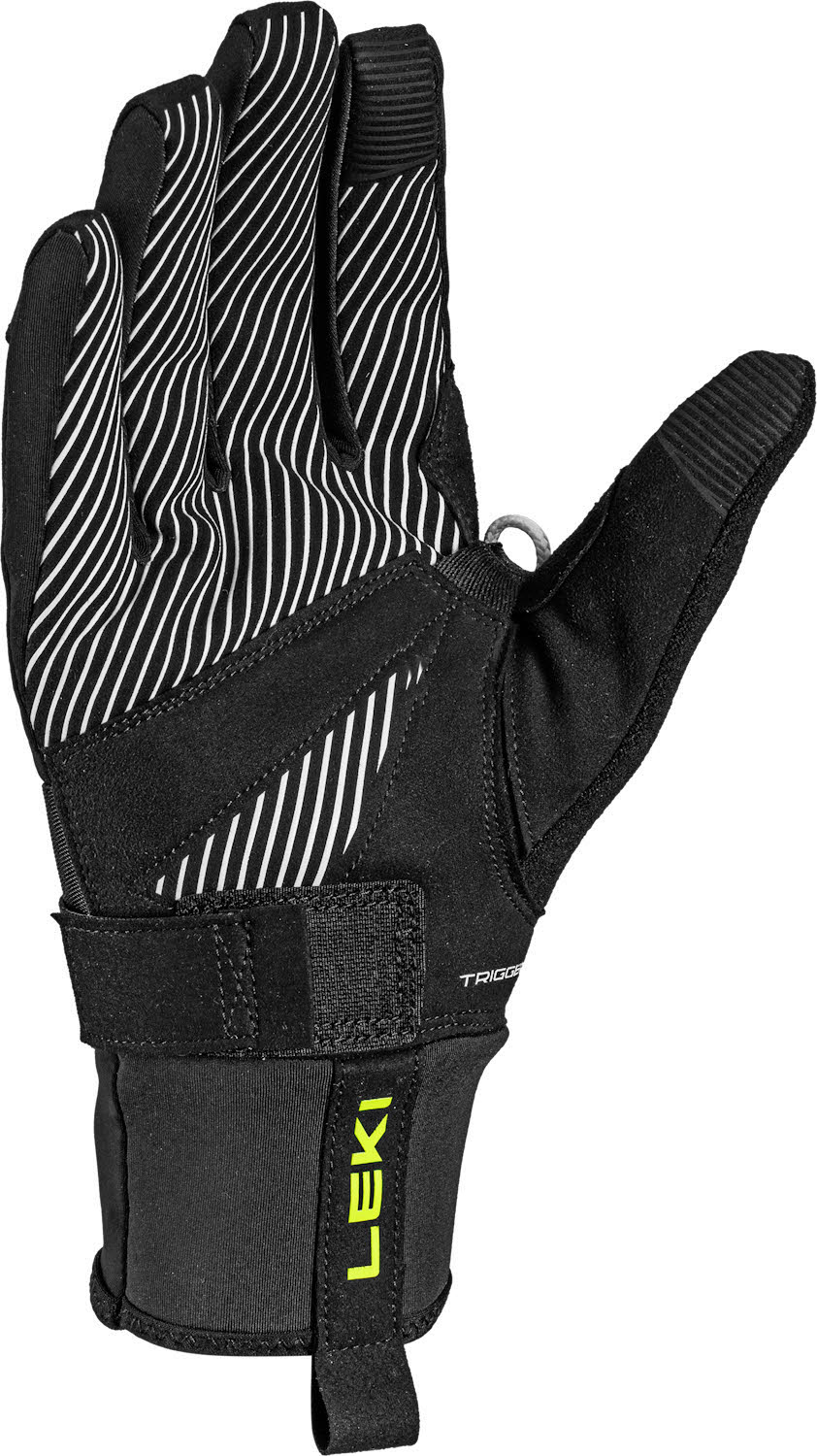 Leki HRC Race TR Unisex Langlaufhandschuhe schwarz/gelb