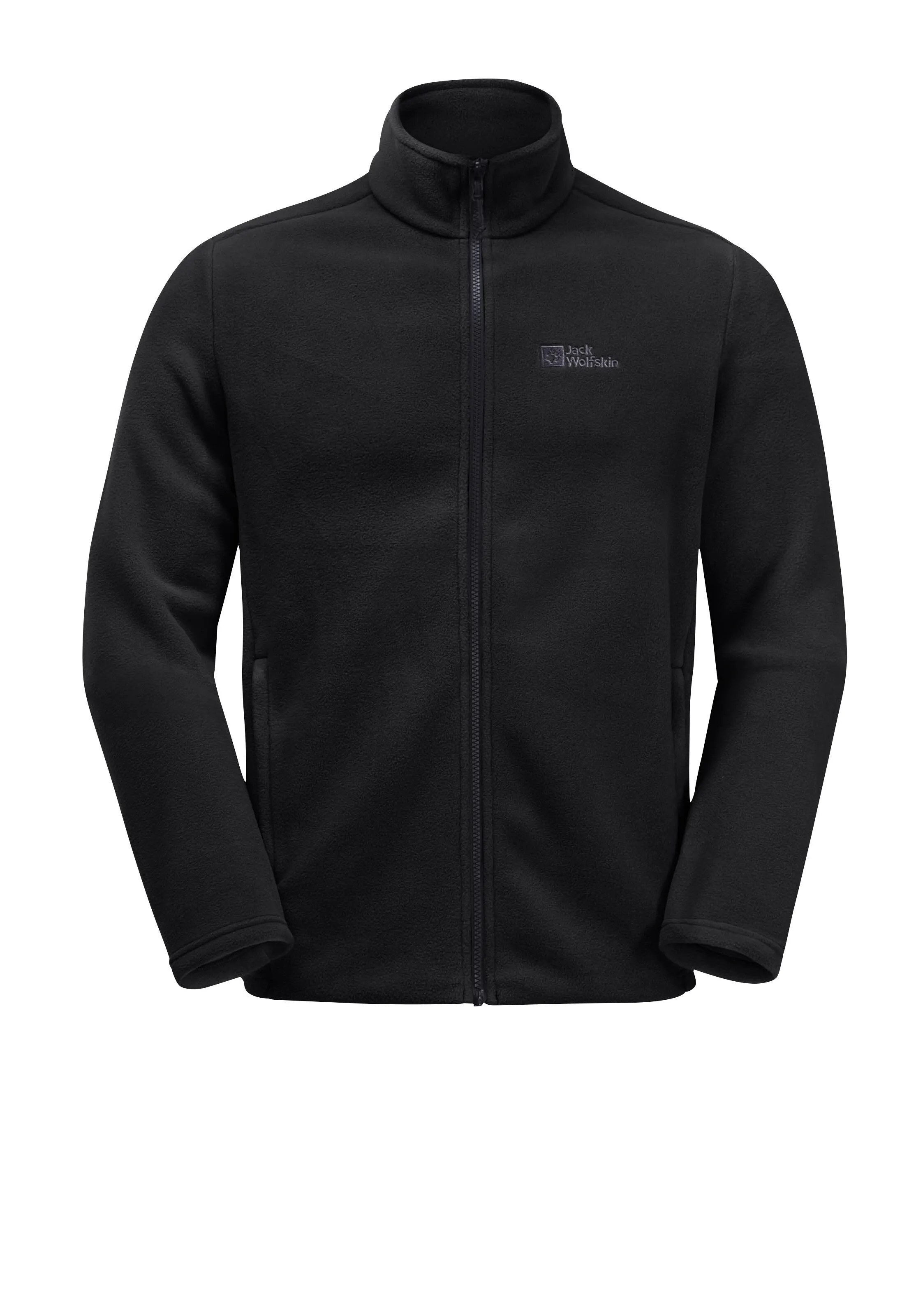 Jack Wolfskin Winterstein Fz M Fleecejacke Herren schwarz