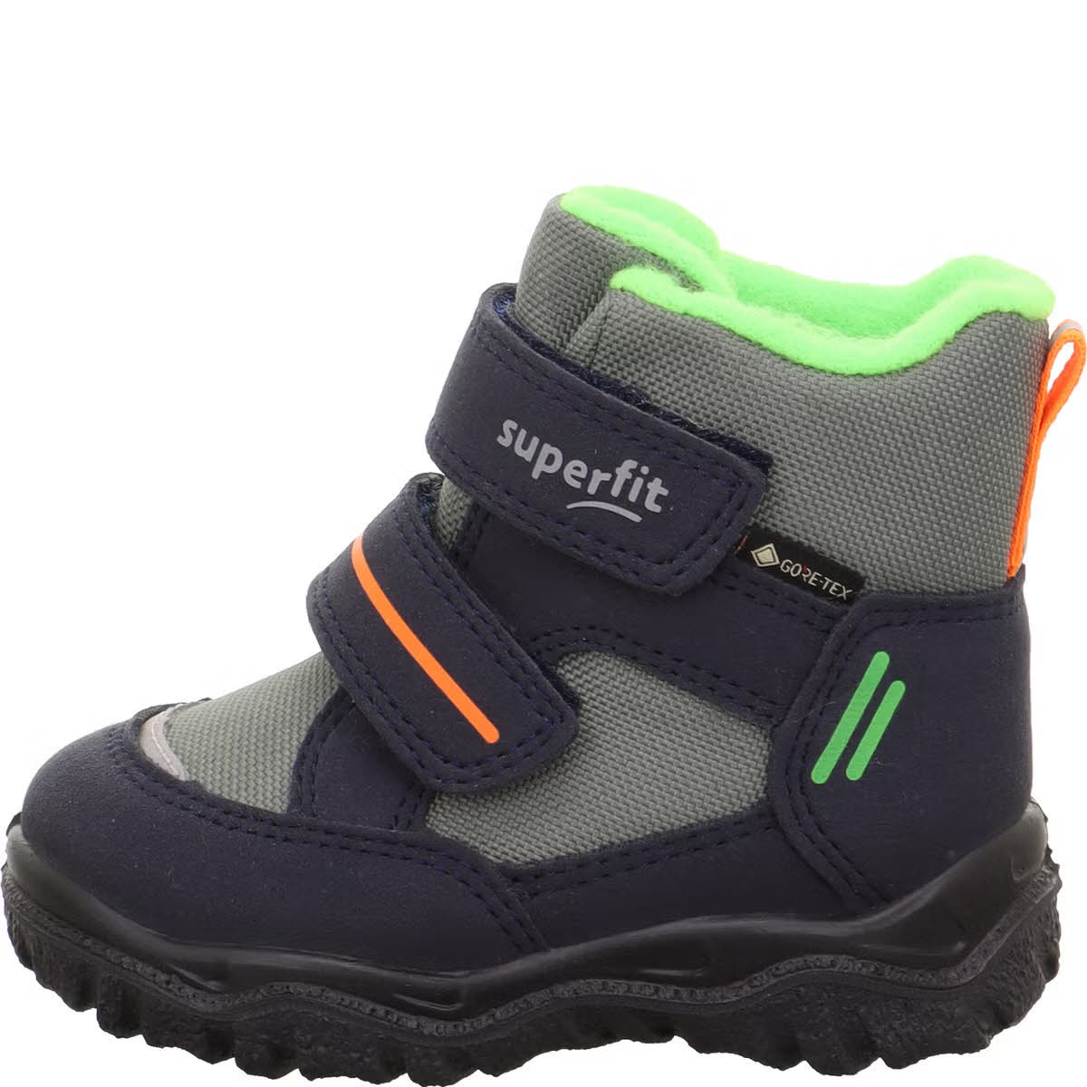 Superfit Husky1 Kinder Winterstiefel Winterboots GTX blau-hellgrün