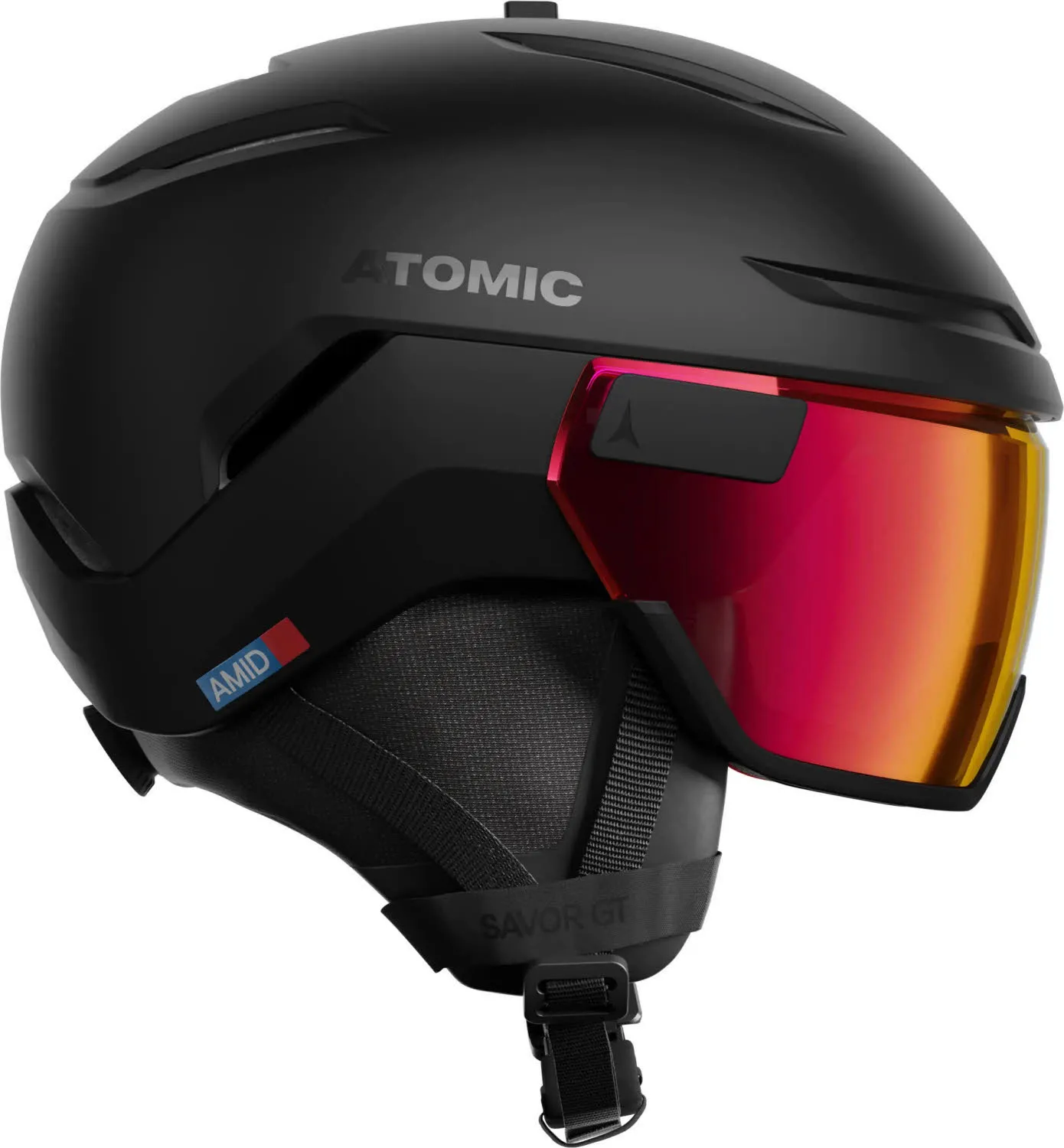 Atomic SAVOR GT AMID VISOR PHOTO Unisex Skihelm Visierhelm schwarz