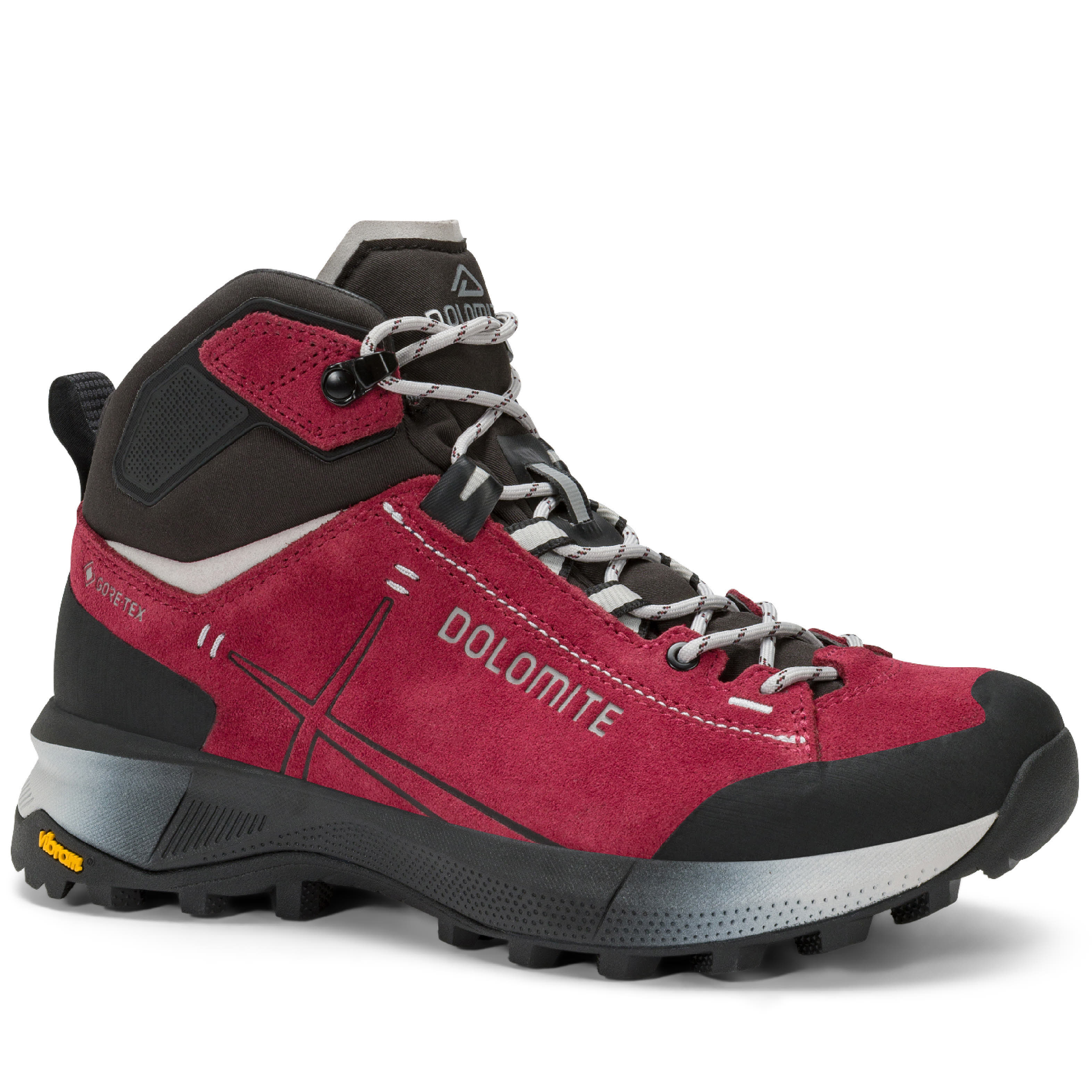 Dolomite Vernale Hike Mid GTX Damen Wanderschuhe Trekkingschuhe rot