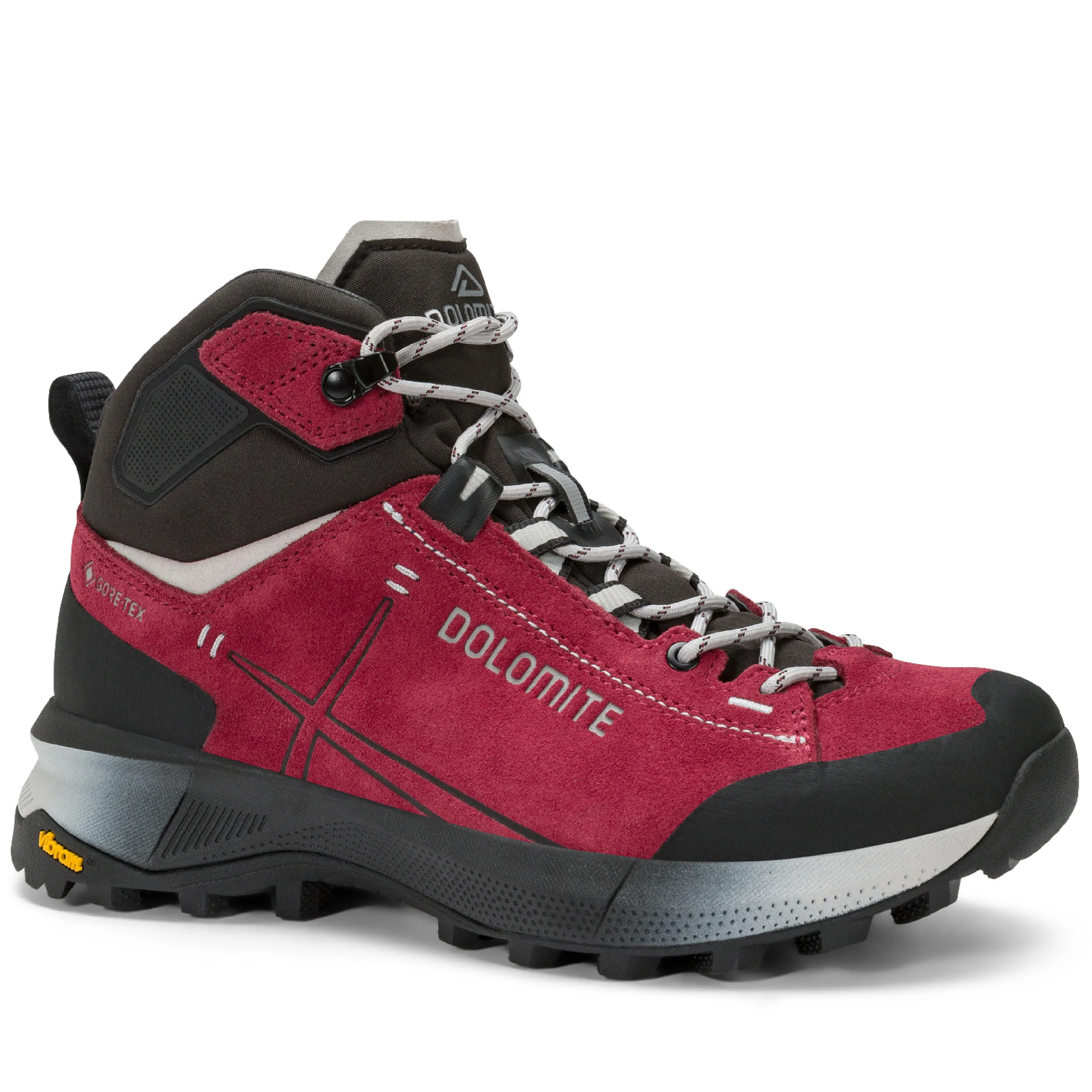 Dolomite Vernale Hike Mid GTX Damen Wanderschuhe Trekkingschuhe rot