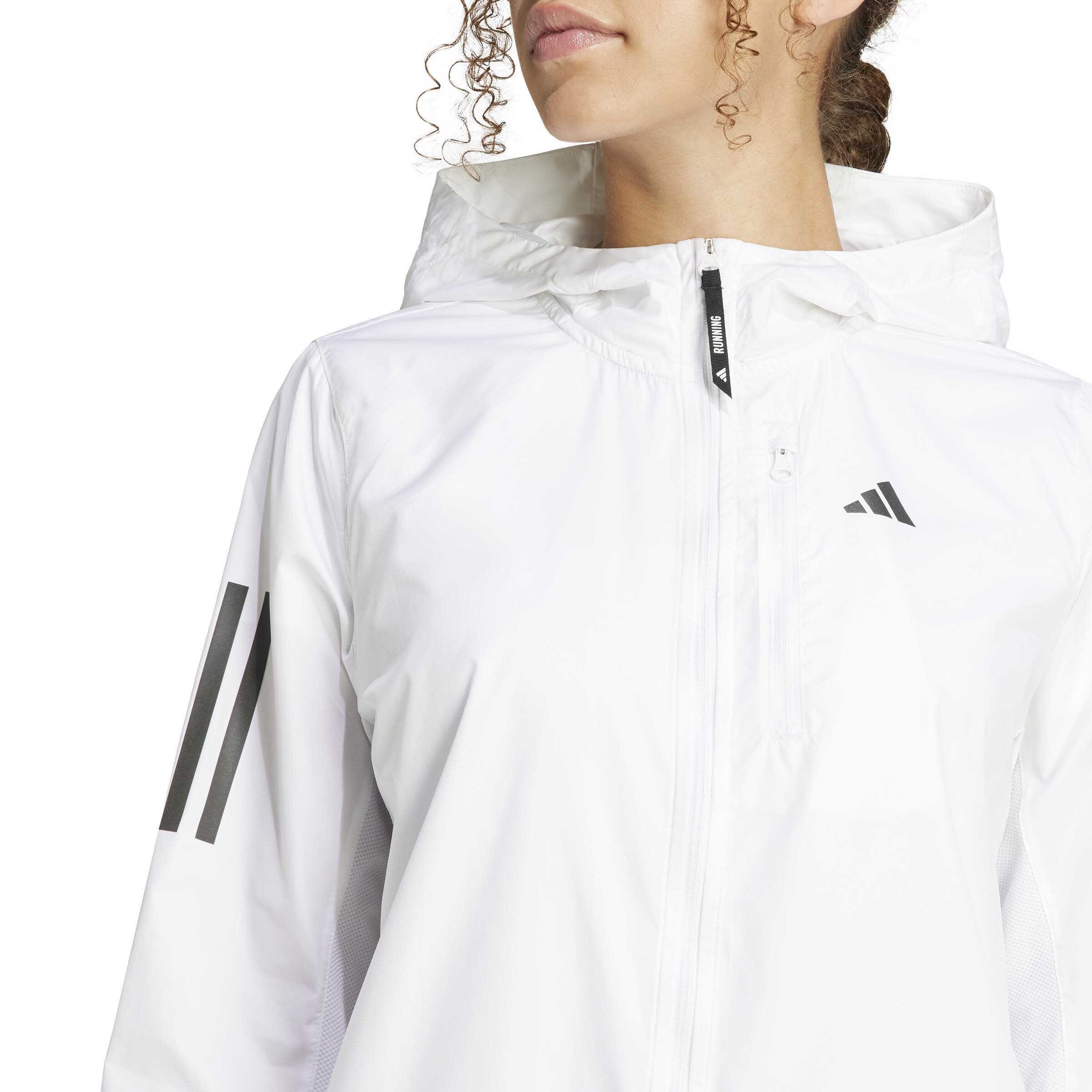 adidas Own The Run Jacke Laufjacke Damen weiß