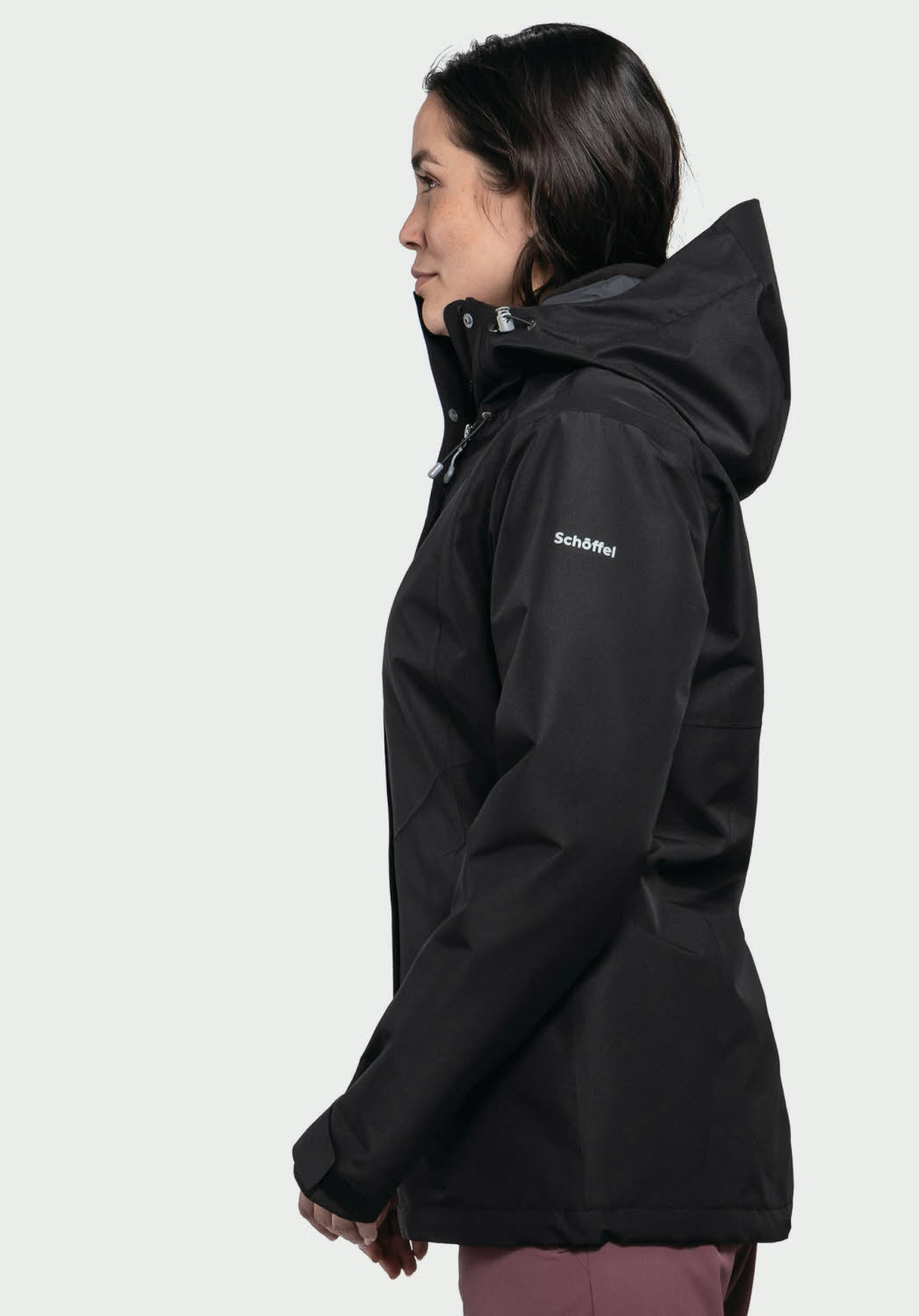 Schöffel 3in1 Jacket Style Okere WMS Damen Wanderjacke Outdoorjacke schwarz