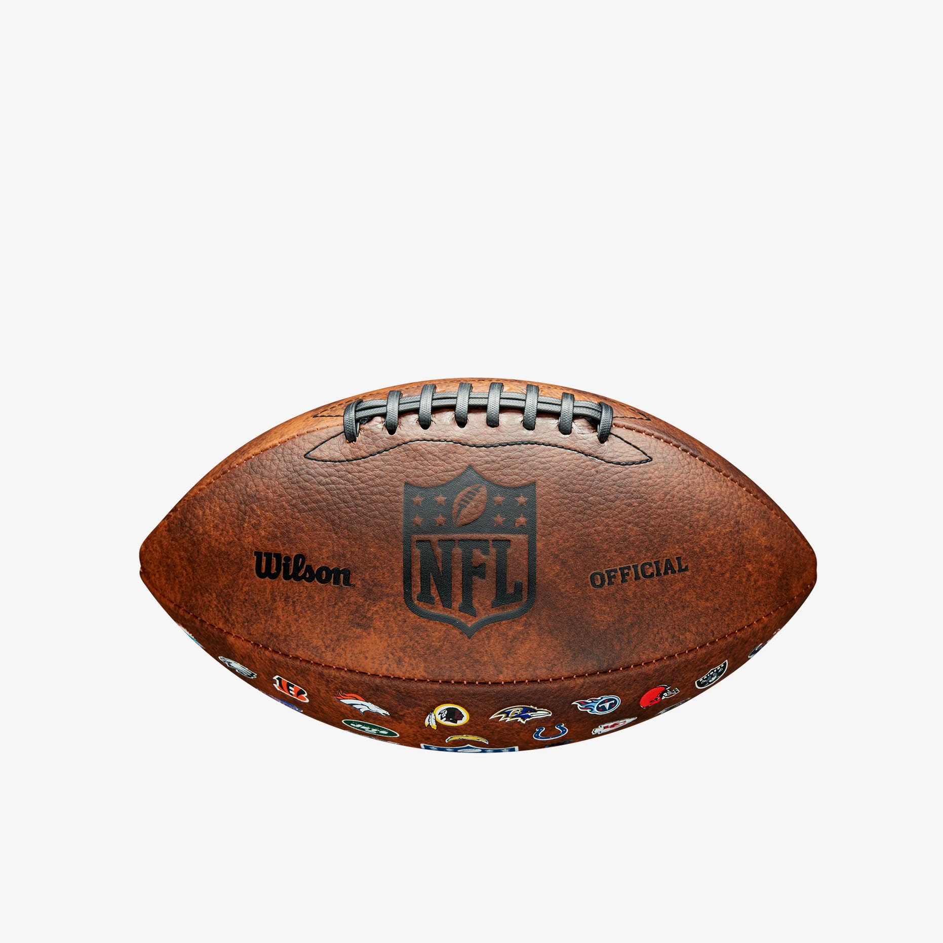 Wilson NFL Junior Throwback Football Kinder American Football braun