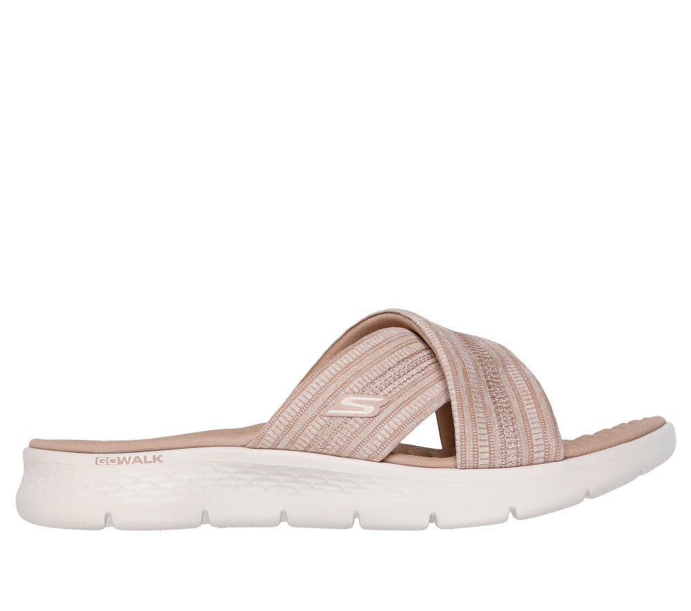 Skechers GO WALK FLEX SANDAL – IMPRESSED Damen Sandalen rosa