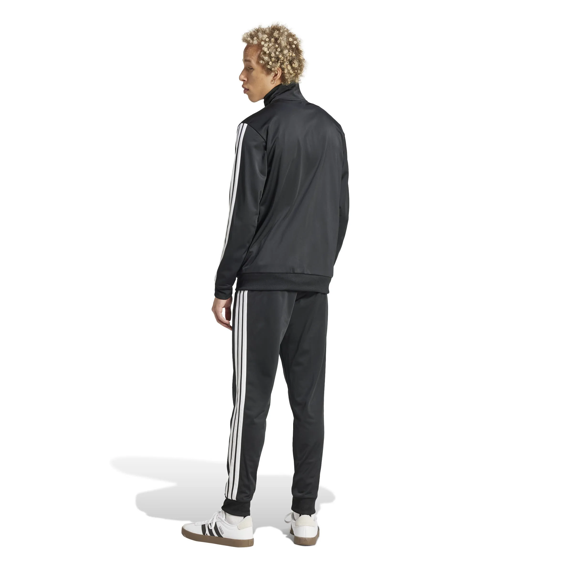 adidas M 3S Tr Tt Ts Herren Trainingsanzug schwarz/weiß