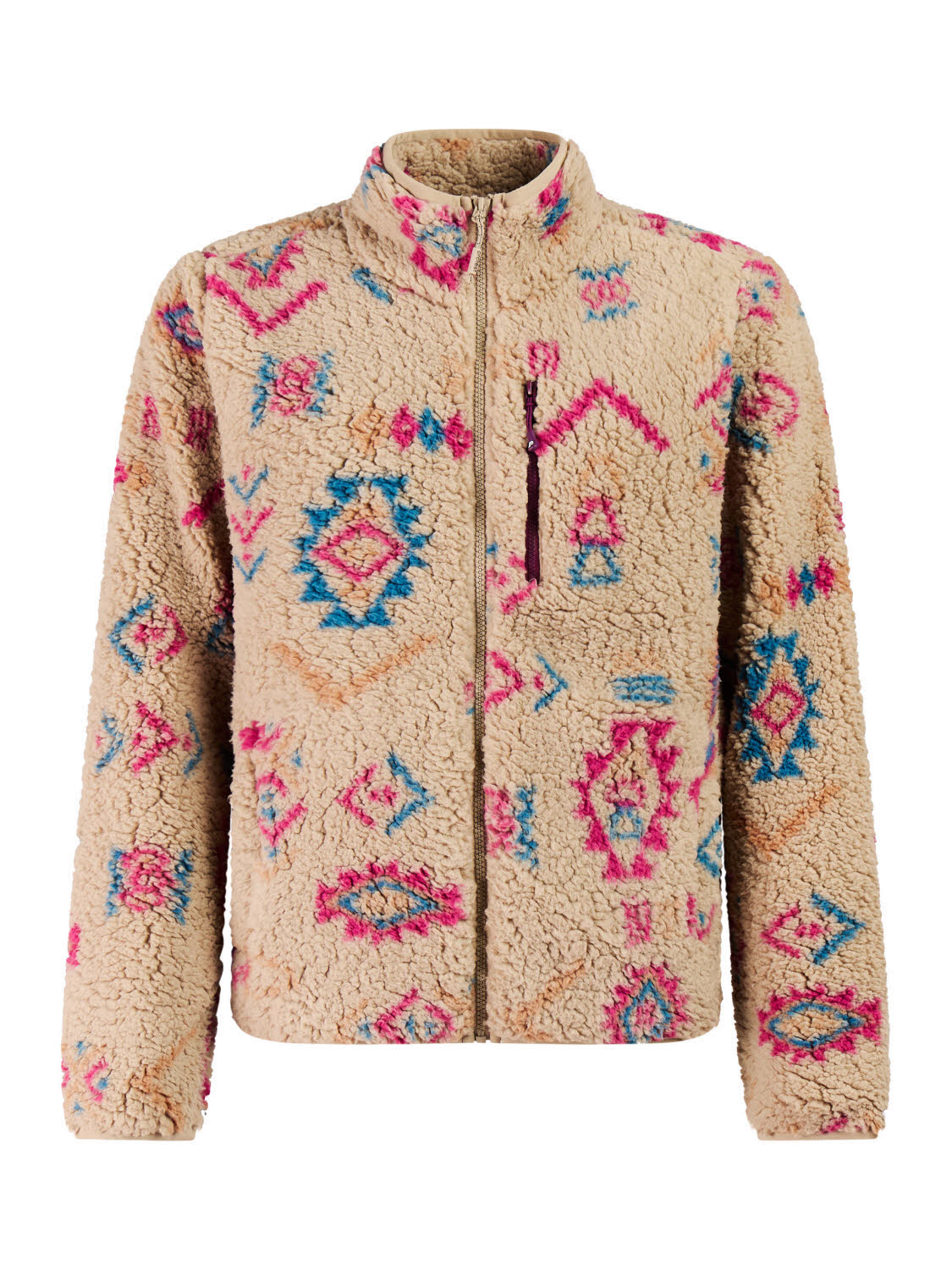 Protest PRTPayton Damen Fleecejacke Midlayer beige