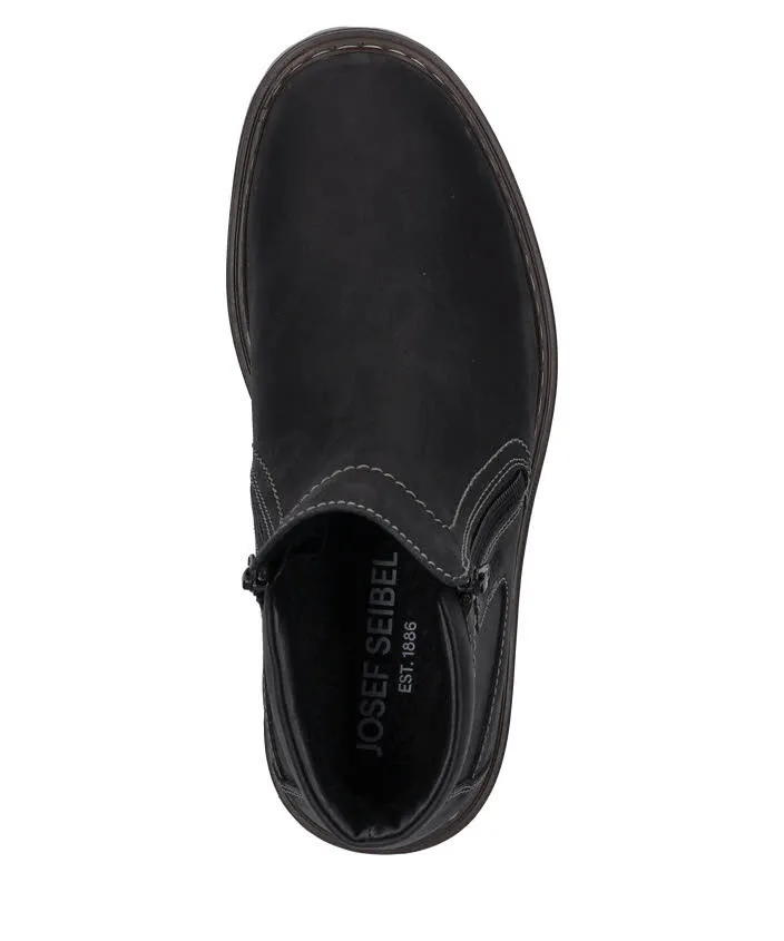 Josef Seibel Chance 55 Herren Stiefeletten Modestiefel schwarz
