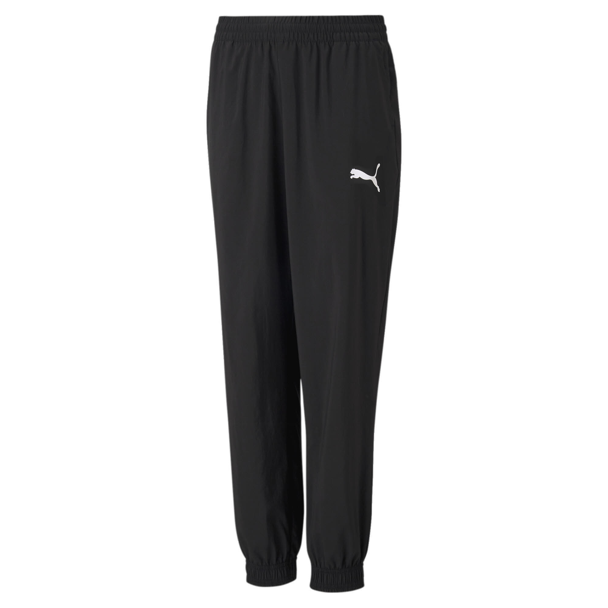 Puma ACTIVE Woven Pants cl B Jogginghose Sweatpants Kinder Jungen schwarz