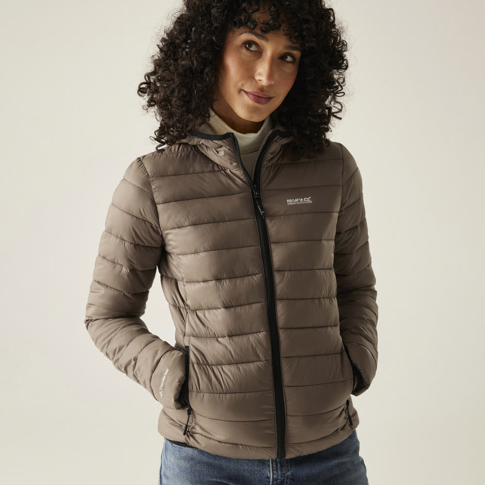 REGATTA Hooded Marizion Daunenjacke Damen mocha